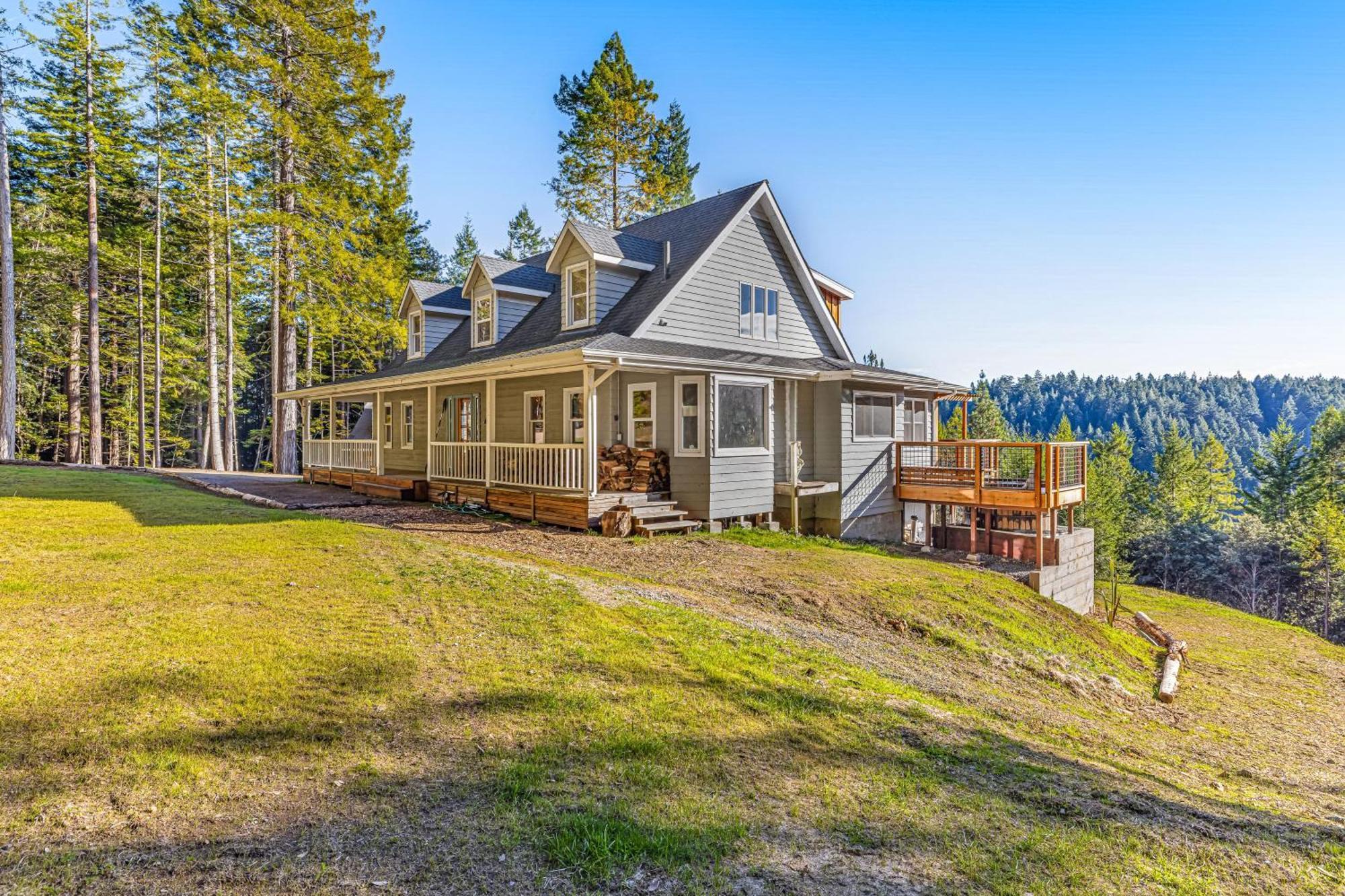 Mendocino Redwood Retreat - Vista Home Albion المظهر الخارجي الصورة